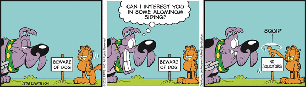 Garfield, October 1, 2025