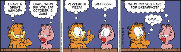Garfield, October 3, 2025