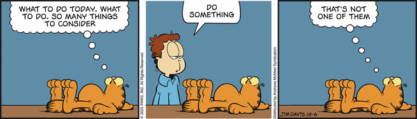 Garfield, October 6, 2025