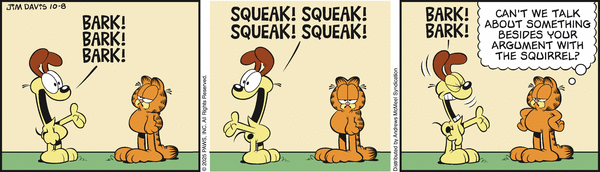 Garfield, October 8, 2025