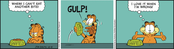 Garfield, October 9, 2025