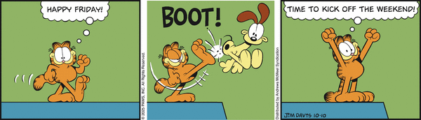 Garfield, October 10, 2025