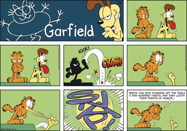 Garfield, October 12, 2025