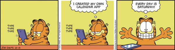 Garfield, October 13, 2025