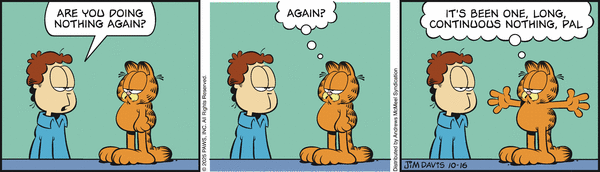 Garfield, October 16, 2025
