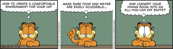 Garfield, October 18, 2025