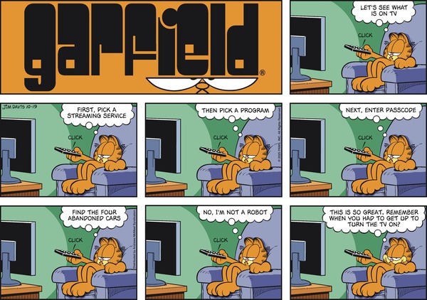 Garfield, October 19, 2025