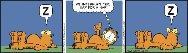 Garfield, October 20, 2025