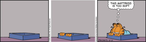 Garfield, October 21, 2025