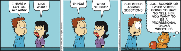 Garfield, October 24, 2025