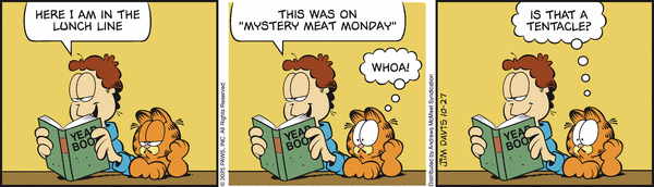 Garfield, October 27, 2025