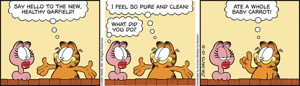 Garfield, October 31, 2025