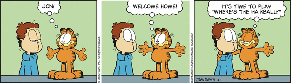 Garfield, November 1, 2025