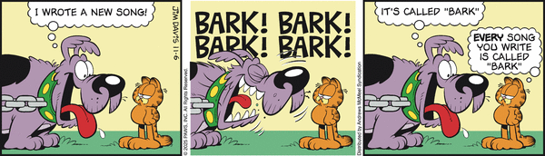 Garfield, November 6, 2025