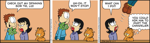 Garfield, November 7, 2025
