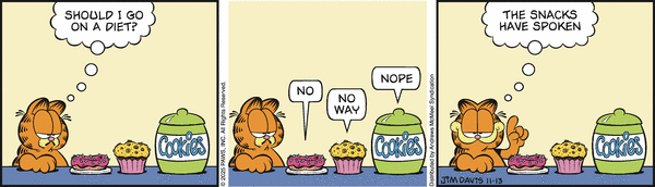 Garfield, November 13, 2025