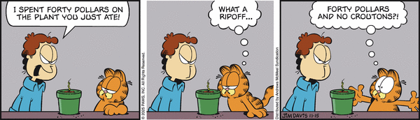 Garfield, November 15, 2025