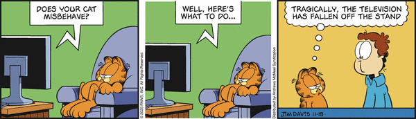 Garfield, November 18, 2025