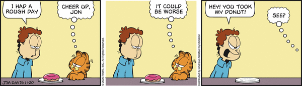 Garfield, November 20, 2025