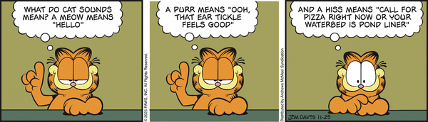 Garfield, November 25, 2025