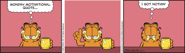 Garfield, December 1, 2025