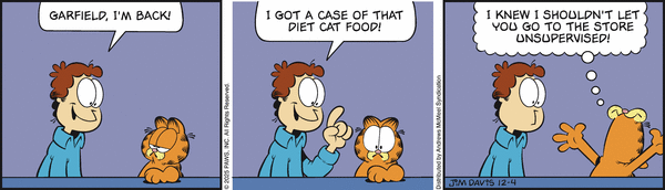 Garfield, December 4, 2025