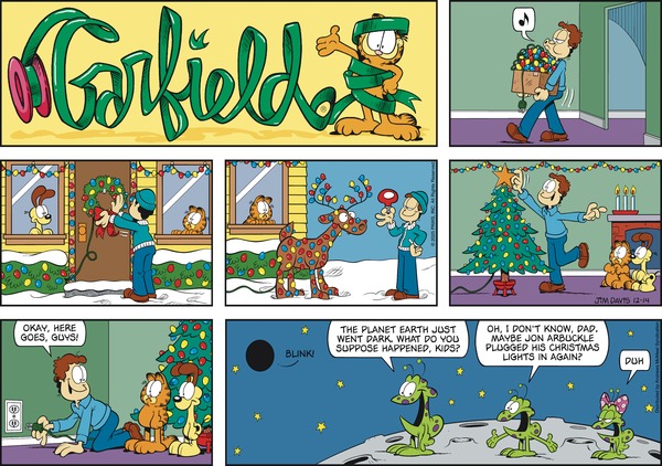 Garfield, December 14, 2025