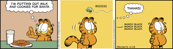Garfield, December 23, 2025