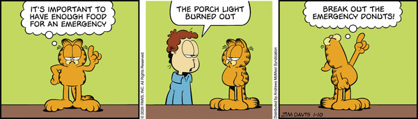 Garfield, January 10, 2026