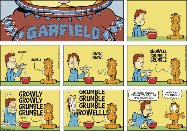 Garfield, January 18, 2026