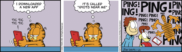 Garfield, January 21, 2026