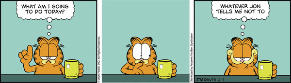 Garfield, February 7, 2026