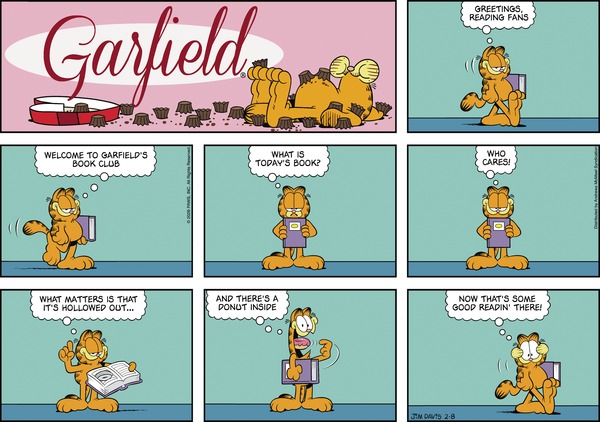 Garfield, February 8, 2026