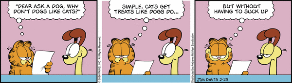 Garfield, February 25, 2026