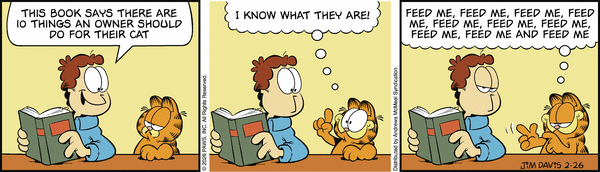 Garfield, February 26, 2026