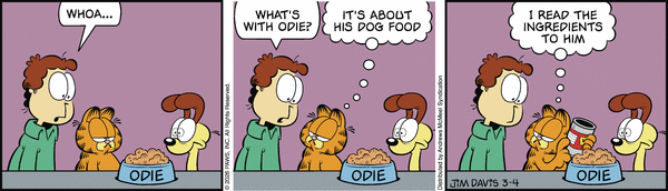 Garfield, March 4, 2026