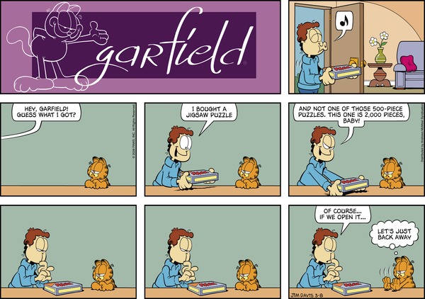 Garfield, March 8, 2026