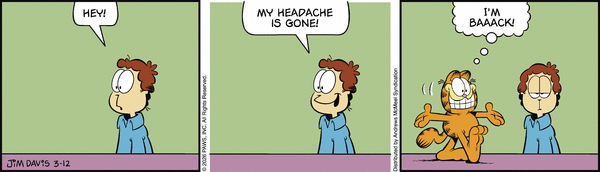 Garfield, March 12, 2026