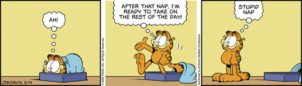 Garfield, March 14, 2026
