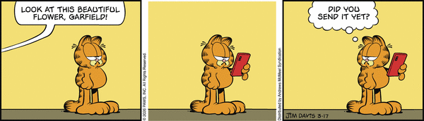 Garfield, March 17, 2026