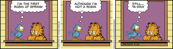 Garfield, March 20, 2026