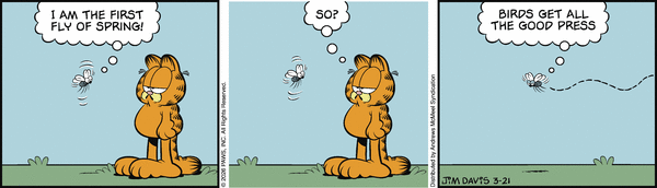 Garfield, March 21, 2026