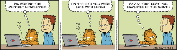 Garfield, March 27, 2026