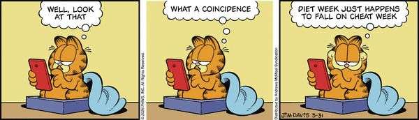 Garfield, March 31, 2026