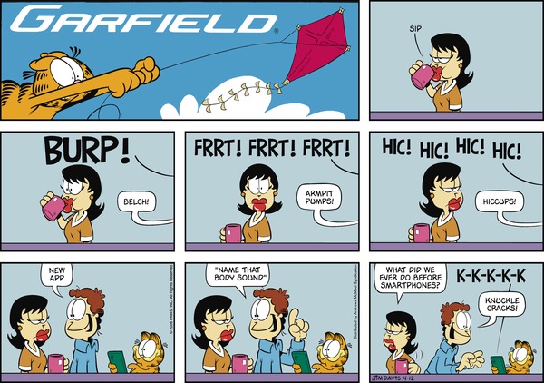 Garfield, April 12, 2026
