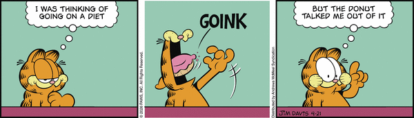 Garfield, April 21, 2026