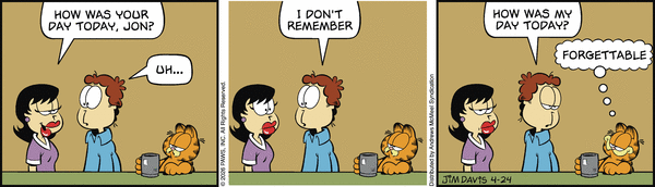 Garfield, April 24, 2026