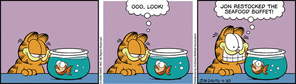 Garfield comic strip for Thursday, April 30, 2026