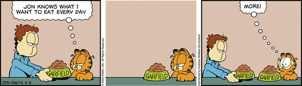Garfield, May 9, 2026