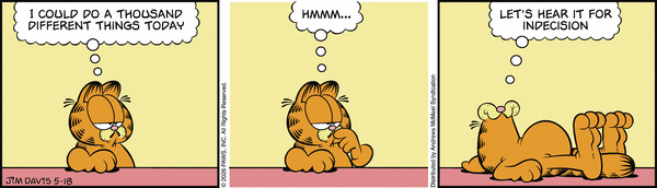 Garfield, May 18, 2026